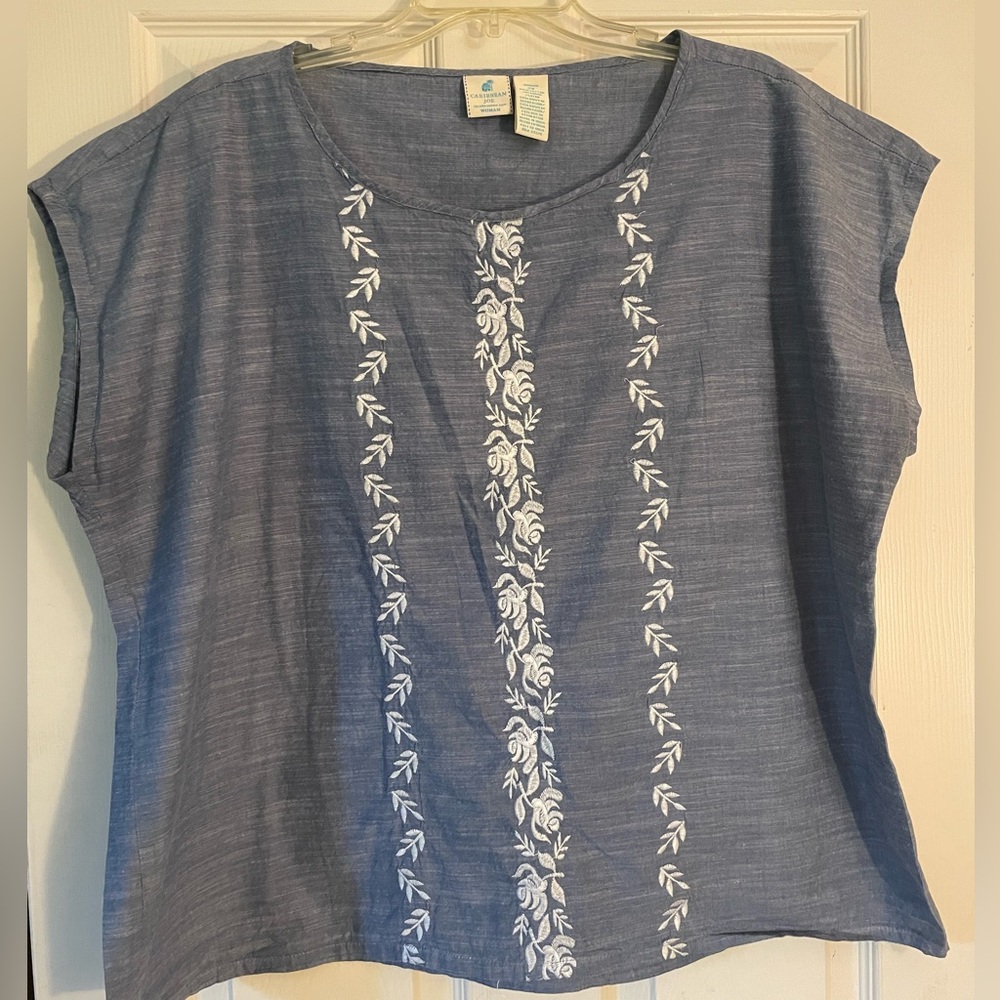 Caribbean Joe blue top